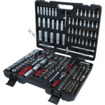Muciņatslēgu komplekts 1/4"+3/8"+1/2" 195 vienības kstools