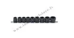1/2'' 6kt Triecienmuciņu komplekts 13-24mm 9 gab. - Image 2