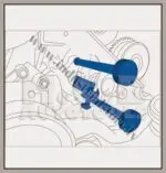 BMW / Wiesmann n63 / s63 4.4l v8 dzinēju aizdedzes momenta iestatīšanas instrumentu komplekts - Image 4