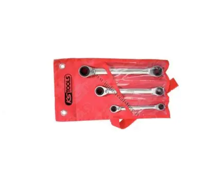 Pārslēdzamu tarkšķatslēgu komplekts 4in1 8-19mm kstools