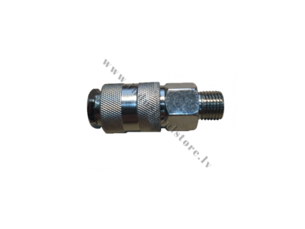 Pneimo savienojums ārēja vītne 1/4"(13mm) -> Ātrā mamma
