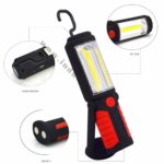 Cob (3w) + 5 LED uzlādējams darba lukturis - Image 2
