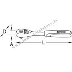1/4''  Tarkšķatslēga 110nm - Image 12