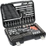 Muciņatslēgu komplekts 1/4"+3/8"+1/2" 128 vienības