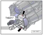 VAG Ātrumkārbu vārpstas fiksēšanas ierīce t40217 - Image 3