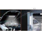 Darbnīcu lukturis ar cob LED diožu spuldzēm, lādējams - Image 3