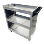 Instrumentu rati ar 3 plauktiem, tukši 800x350x740mm - Image 2